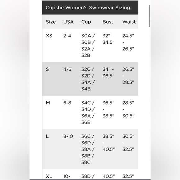 CUPSHE Cyan High Waisted Scalloped V Neck Bikini Set Women Size M NWOT - Picture 10 of 13